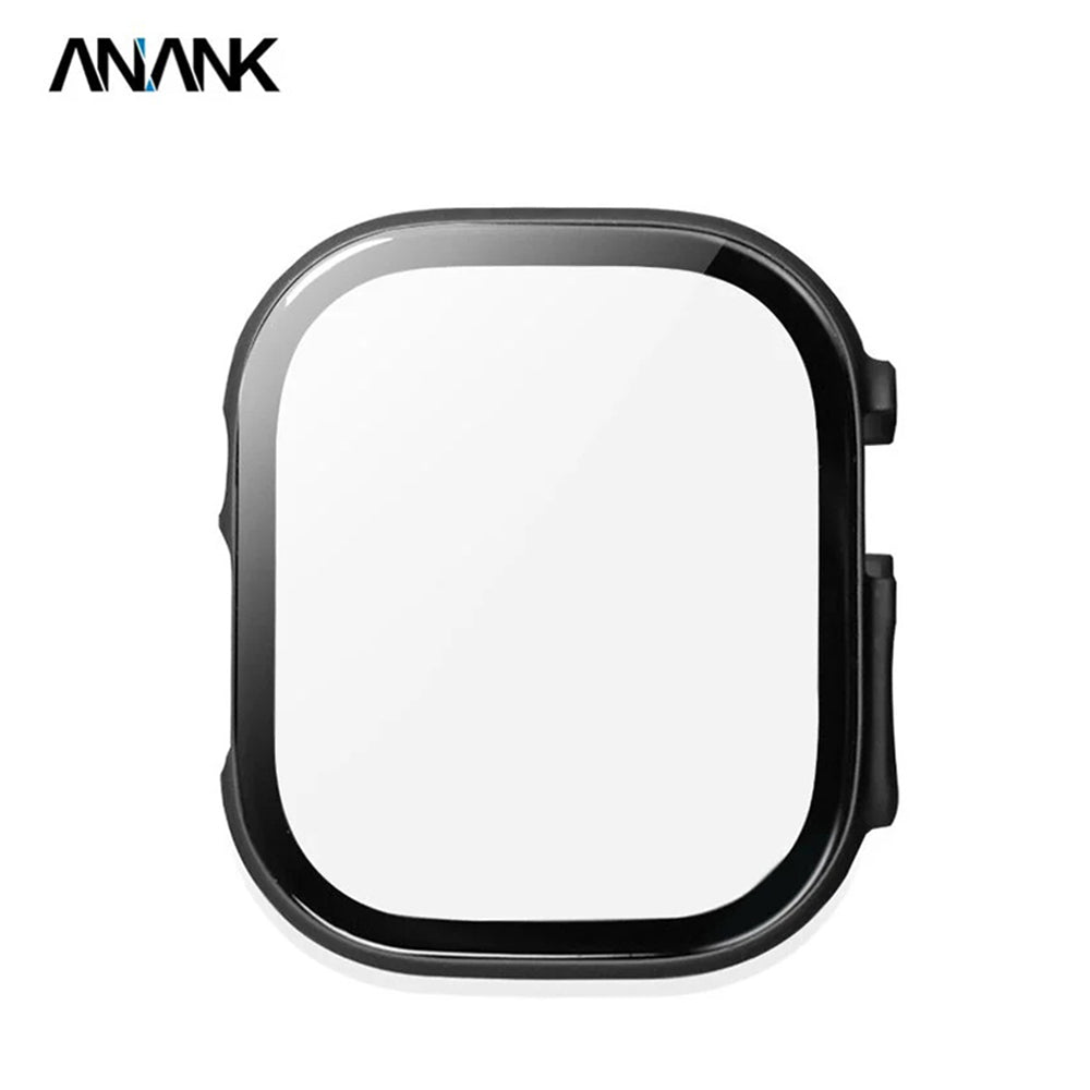 Ovitek Anank Screen Guard za Apple Watch Series 7 41mm, črn