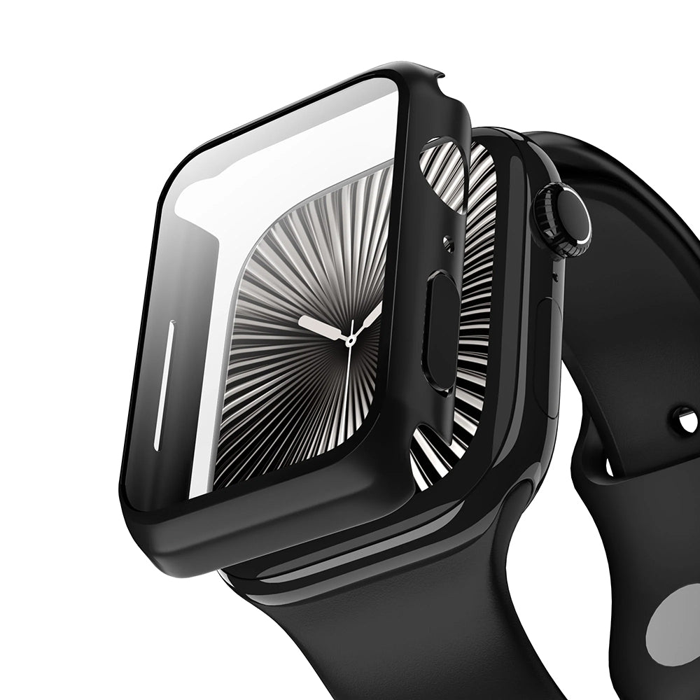 Ovitek Anank Screen Guard za Apple Watch Series 7 41mm, črn