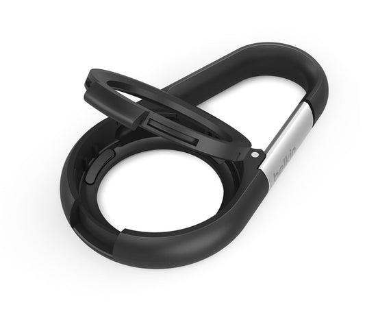 Ovitek Belkin Carabiner za Apple AirTag, črn MSC008btBK