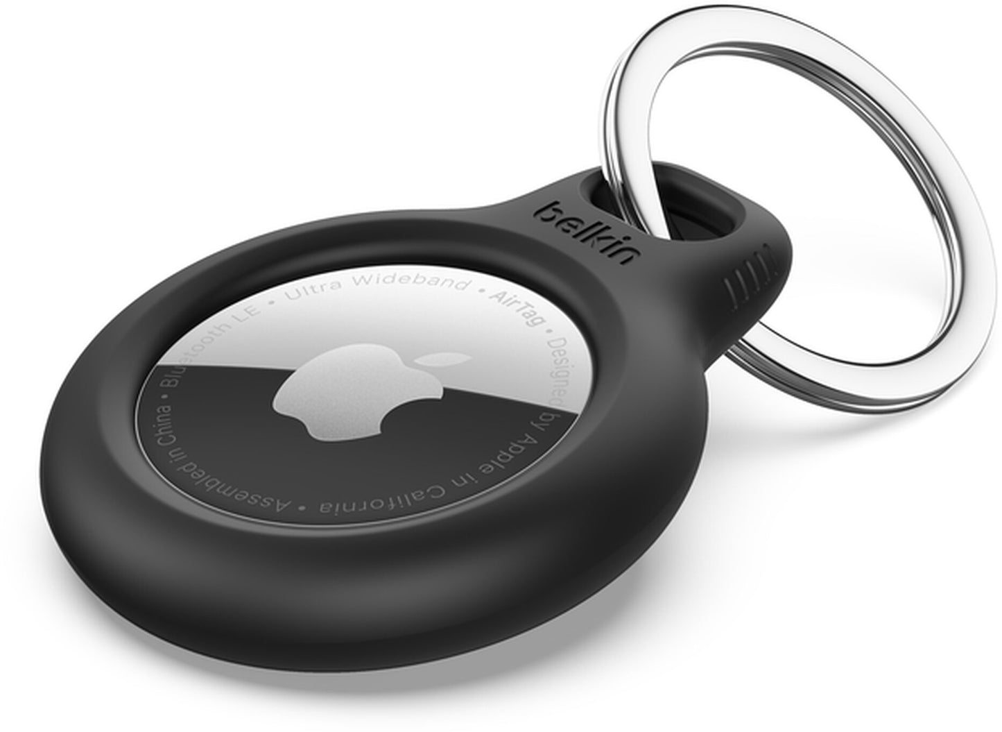 Ovitek Belkin Key Ring za Apple AirTag, črn F8W973btBLK