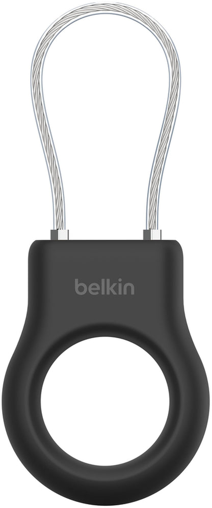 Ovitek Belkin Wire Cable za Apple AirTag, črn MSC009btBK