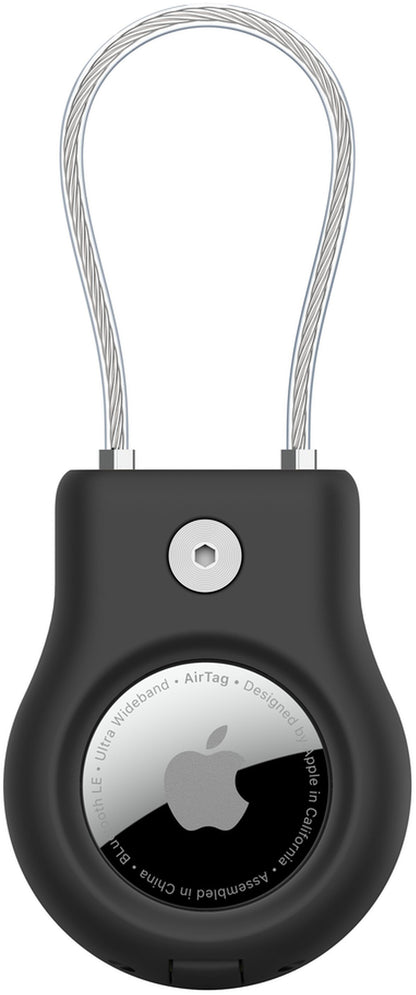 Ovitek Belkin Wire Cable za Apple AirTag, črn MSC009btBK