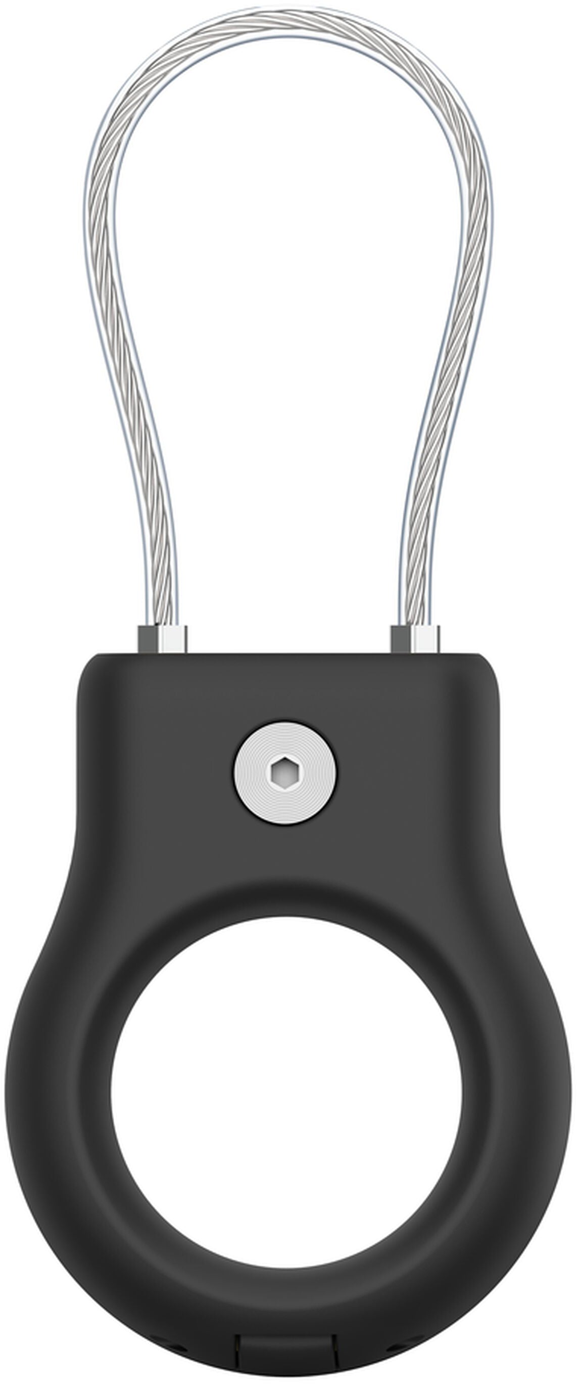 Ovitek Belkin Wire Cable za Apple AirTag, črn MSC009btBK