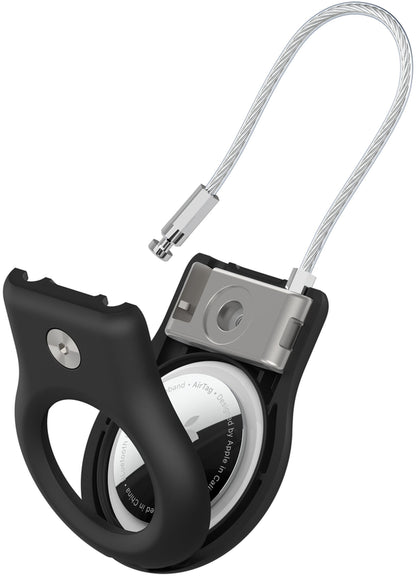 Ovitek Belkin Wire Cable za Apple AirTag, črn MSC009btBK