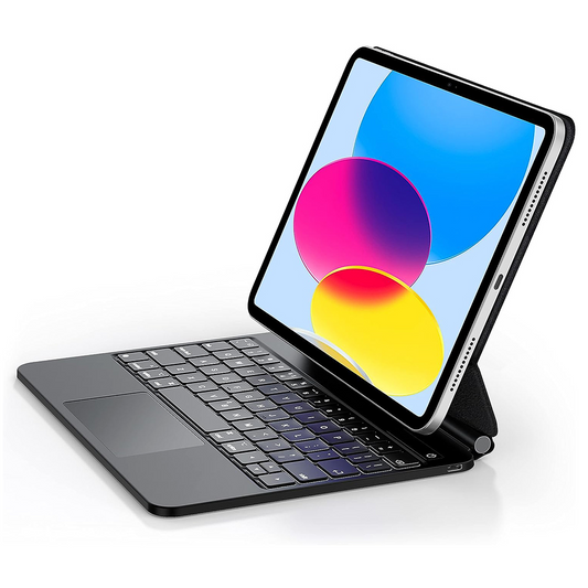 Ovitek s tipkovnico za Apple iPad (2025) / (2022), ESR, Rebound, Črn, Ponovno zapakiran