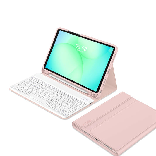 Ovitek s tipkovnico za Samsung Galaxy Tab A11+ / Tab A9+, Tech-Protect, SC PEN, Roza