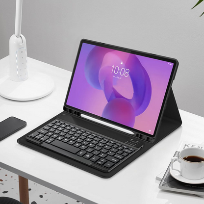 Ovitek s tipkovnico za Lenovo Idea Tab Pro, Tech-Protect, SC PEN, črn