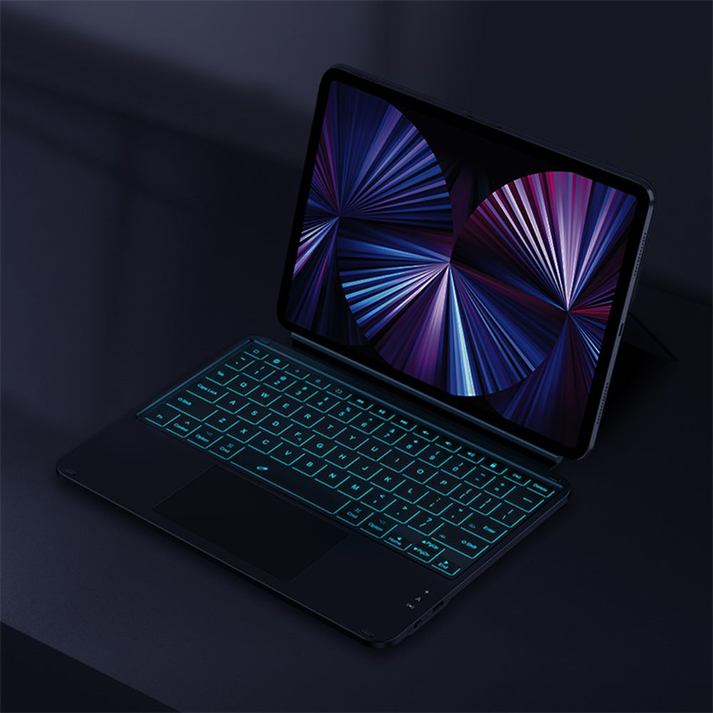 Ovitek s tipkovnico za Apple iPad (2022), Baseus, Brilliance, Črna