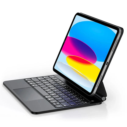 Ovitek s tipkovnico za Apple iPad (2025) / (2022), ESR, Rebound, Siv