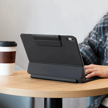 Ovitek s tipkovnico za Apple iPad (2025) / (2022), ESR, Rebound, Siv