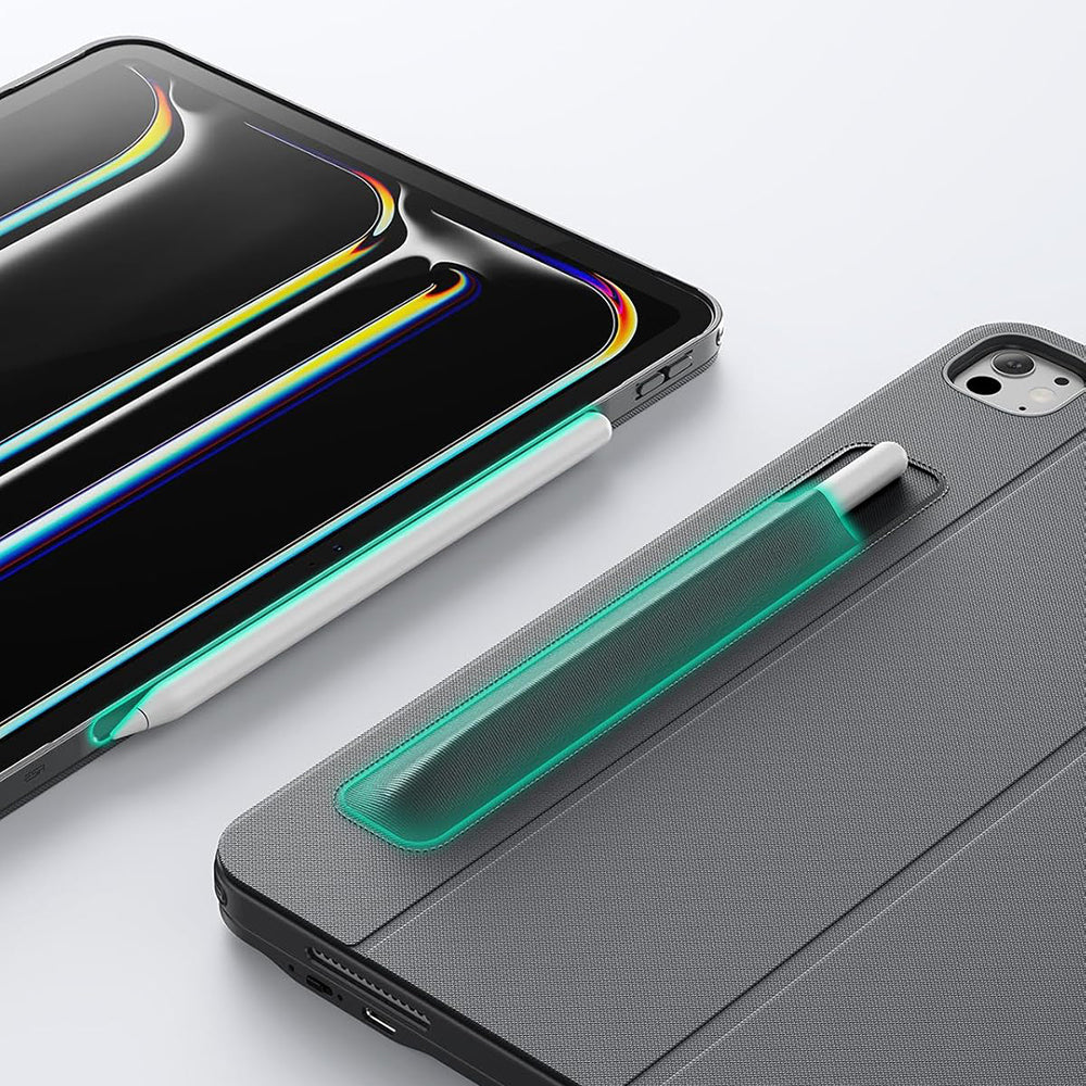 Ovitek s tipkovnico za Apple iPad Pro 11 (2024), ESR, Shift, Siva