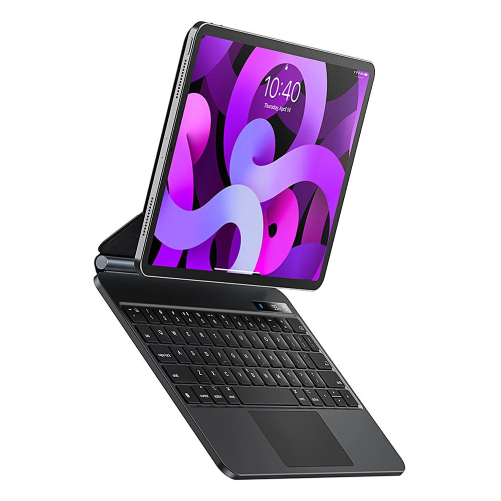 Ovitek s tipkovnico za Apple iPad Pro 12.9 (2022) / Pro 12.9 (2021) / Pro 12.9 (2020) / Pro 12.9 (2018), Baseus, Brilliance, Siv
