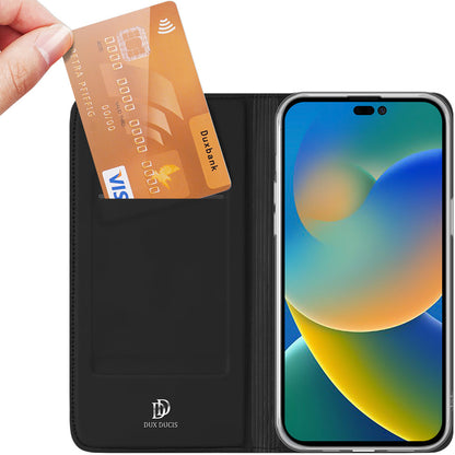 Ovitek za Apple iPhone 14 Pro, DUX DUCIS, Skin Pro, Črn