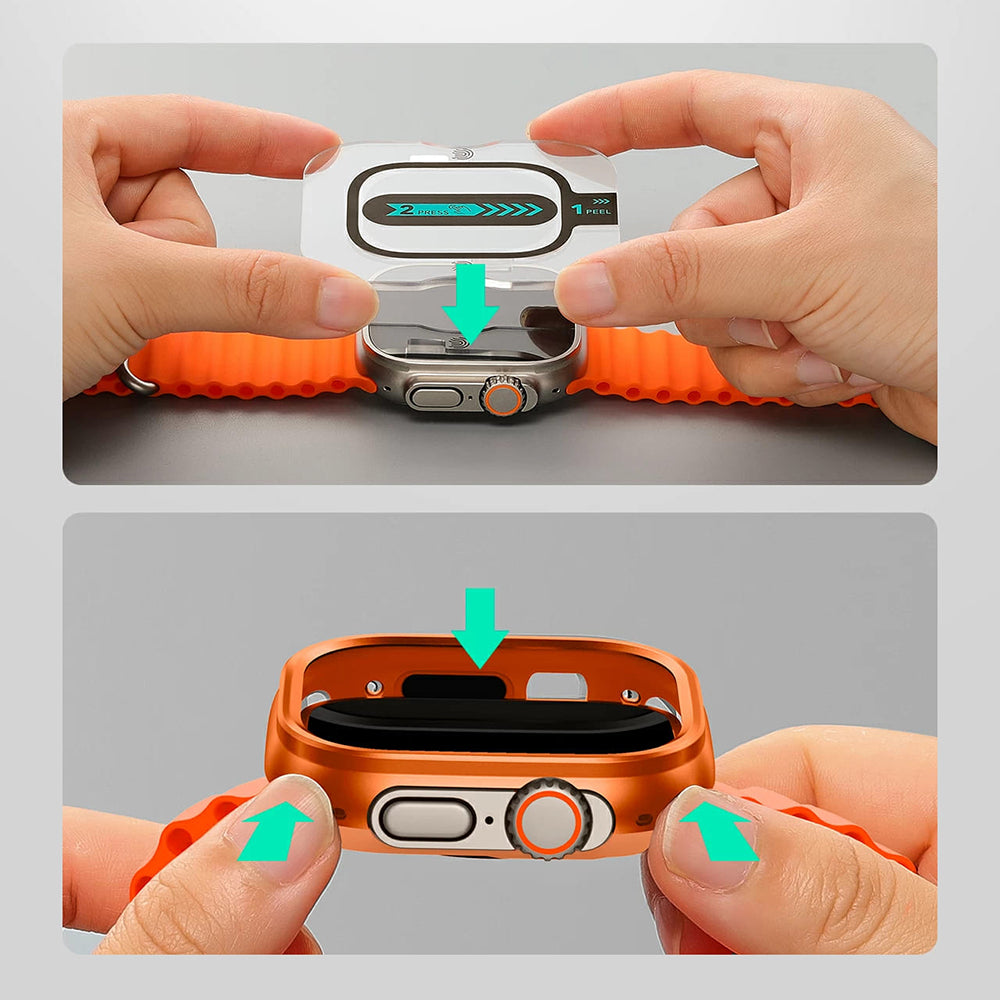 Ovitek ESR Armorite za Apple Watch Ultra Series, Siv