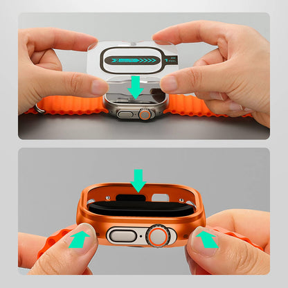 Ovitek ESR Armorite za Apple Watch Ultra Series, Siv