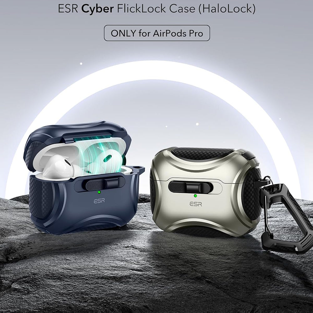 Ovitek ESR Cyber za Apple AirPods Pro Series, Modra