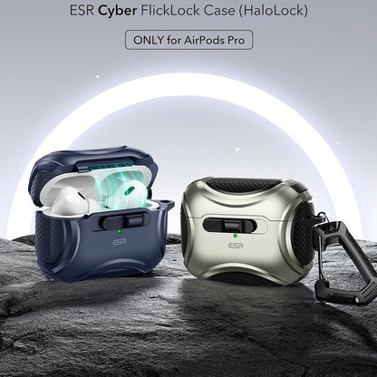 Ovitek ESR Cyber za Apple AirPods Pro Series, Modra