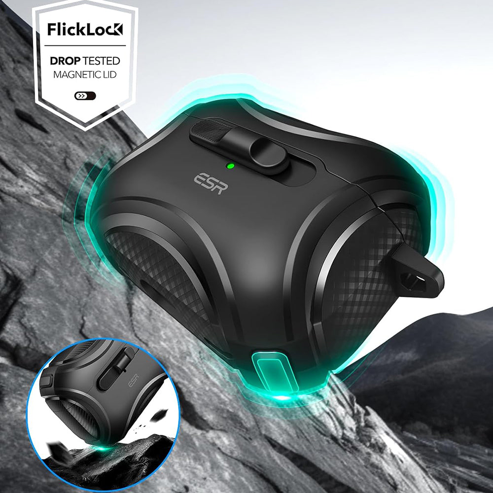 Ovitek ESR Cyber za Apple AirPods Pro Series, črn