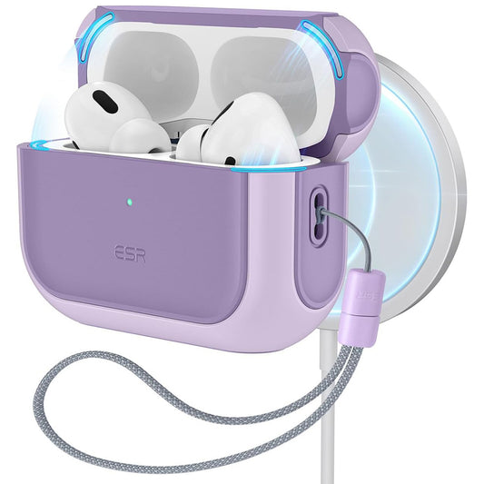 Ovitek ESR Orbit Hybrid za Apple AirPods Pro Series, Vijolična