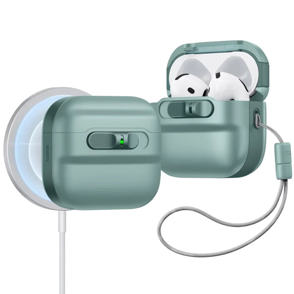 Ovitek ESR Pulse za Apple AirPods 4, Zelen