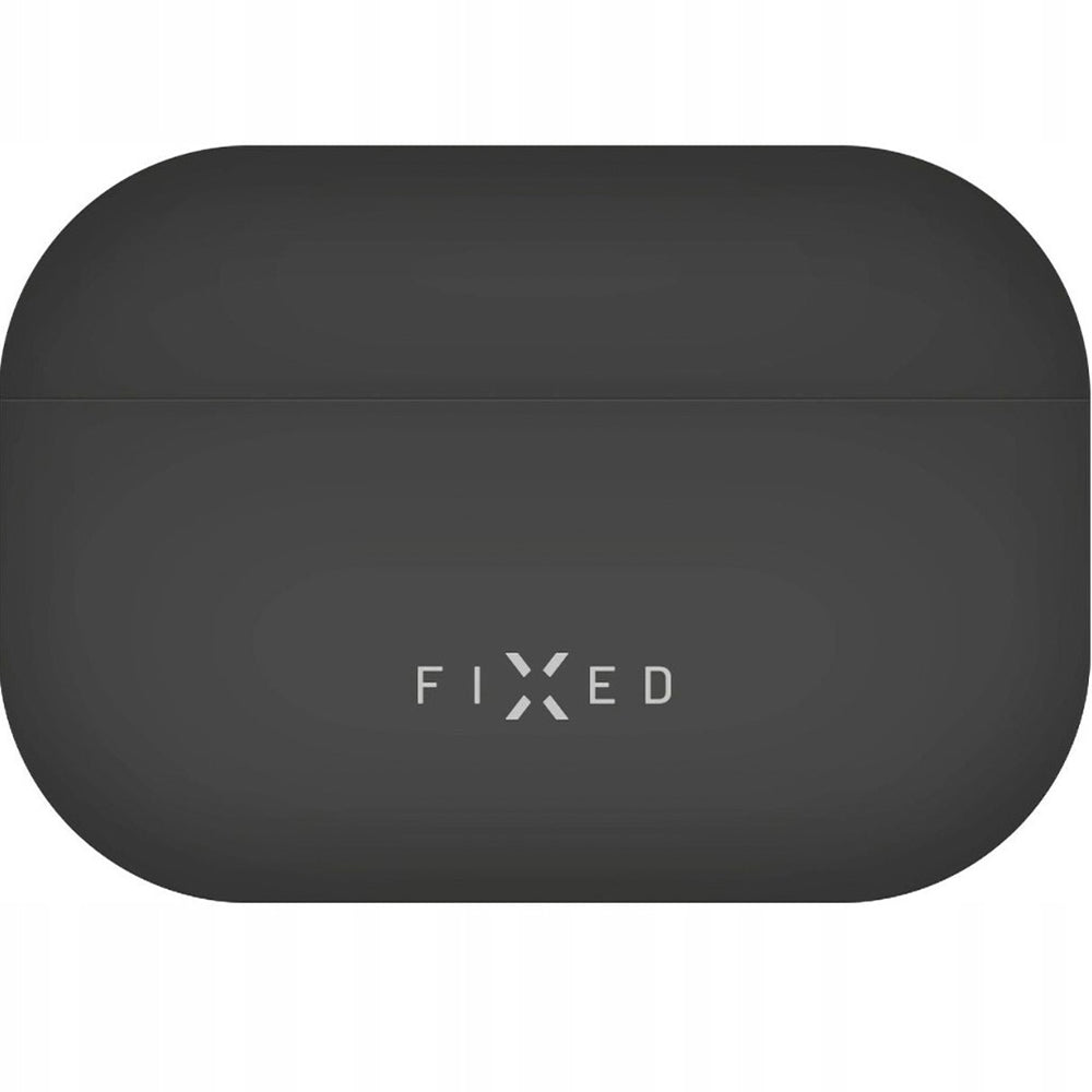 Ovitek Fixed Silky za Apple AirPods 4, Črn