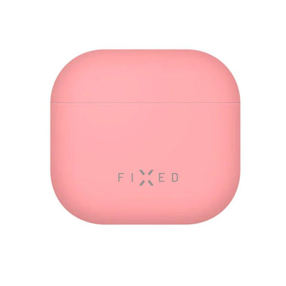 Ovitek Fixed Silky za Apple AirPods 4, Roza