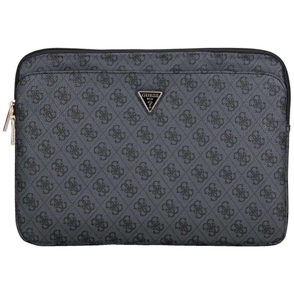 Ovitek Guess 4G Triangle Logo za prenosnik 14inch, črn