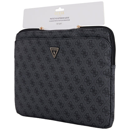 Ovitek Guess 4G Triangle Logo za prenosnik 14inch, črn