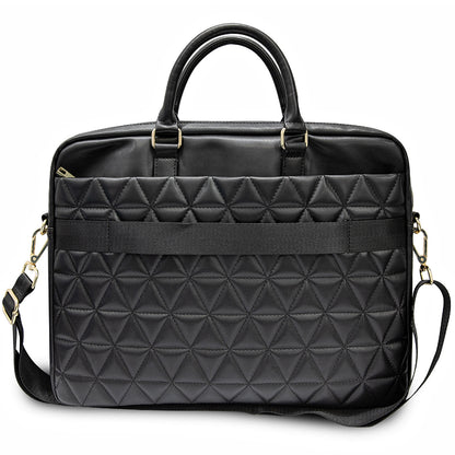 Torba Guess Quilted za prenosnik 15inch, črna