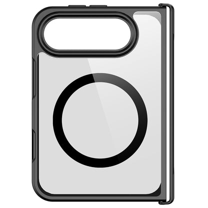 MagSafe ovitek z zaščito tečaja za Apple iPhone Duo, DUX DUCIS, Aimo, črn