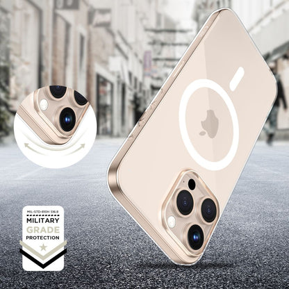 Ohišje MagSafe za Apple iPhone 16 Pro, Tech-Protect, Flexair+, prozorno 