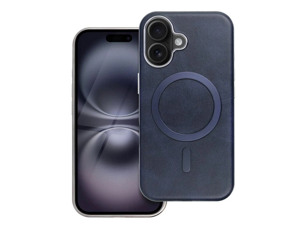 Ovitek MagSafe za Apple iPhone 14 Pro, OEM, Gentleman Mag, Temno modra