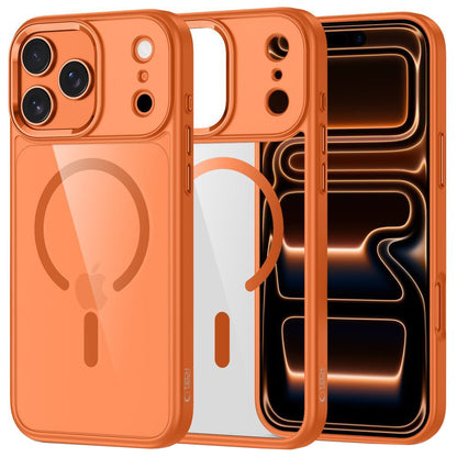 Ovitek MagSafe za Apple iPhone 17 Pro, Tech-Protect, Magmat, Oranžen