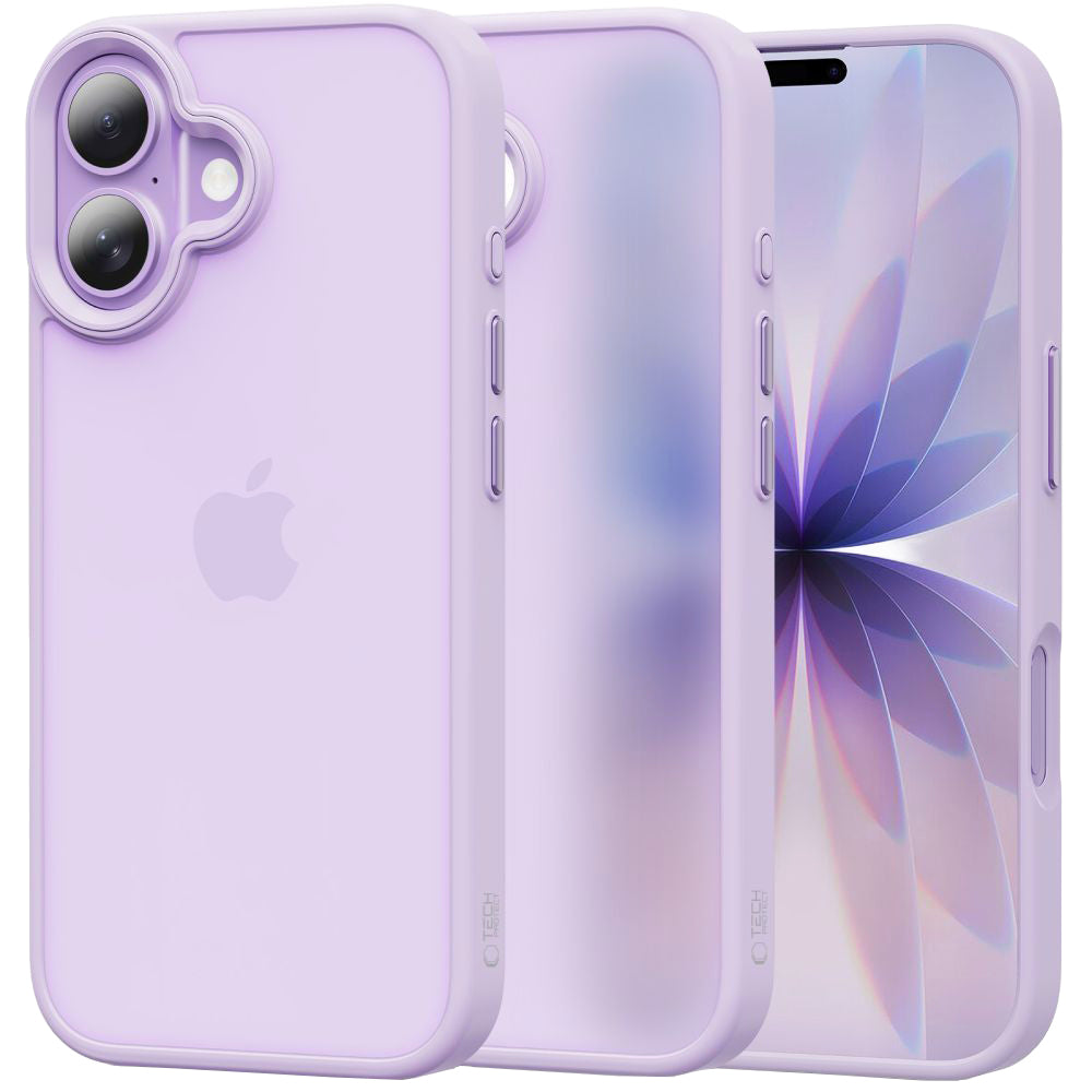 Ovitek za Apple iPhone 17, Tech-Protect, Magmat, Vijolična Mat