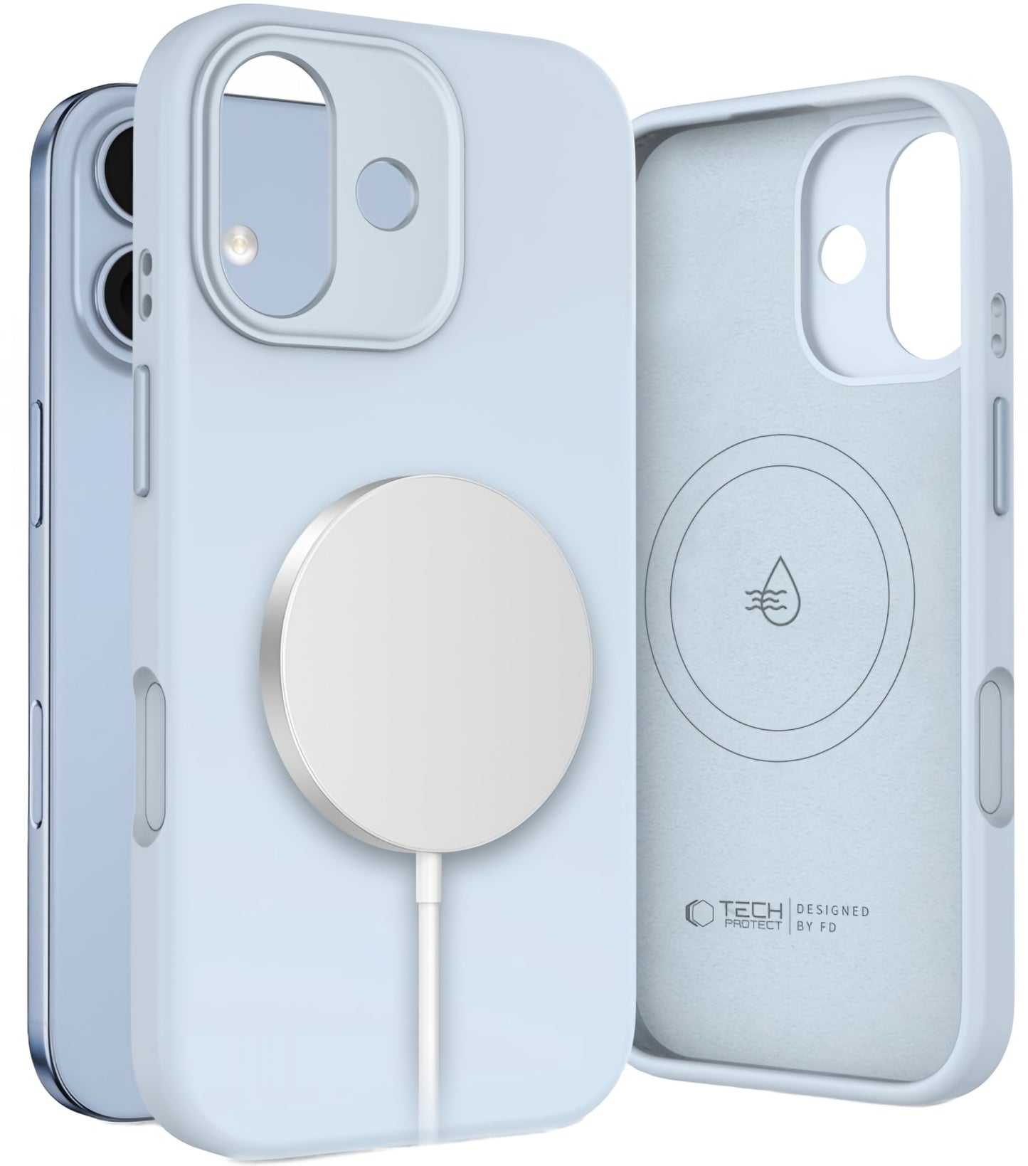 Ovitek MagSafe za Apple iPhone 17, Tech-Protect, Uniq, Modra