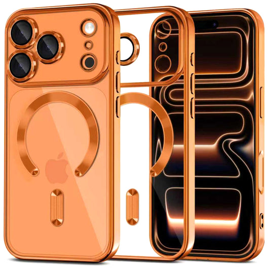 Ovitek MagSafe za Apple iPhone 17 Pro Max, Tech-Protect, Magflex, Oranžen