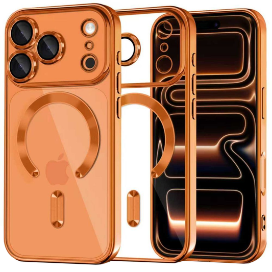 Ovitek MagSafe za Apple iPhone 17 Pro, Tech-Protect, Magflex, Oranžen