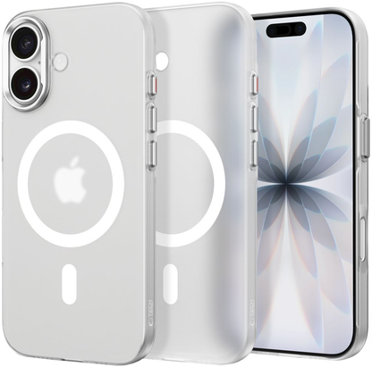 MagSafe ovitek za Apple iPhone 17, Tech-Protect, MagZero, Bela mat