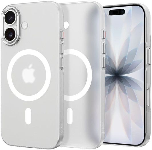 MagSafe ovitek za Apple iPhone 17, Tech-Protect, MagZero, Bela mat
