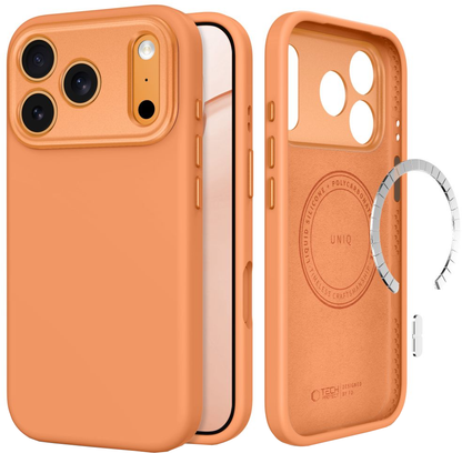 MagSafe ovitek za Apple iPhone 18 Pro Max / 17 Pro Max, Tech-Protect, Uniq CC, Oranžen