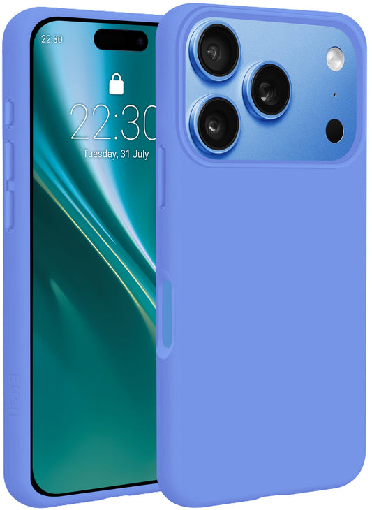 MagSafe Case for Apple iPhone 18 Pro Max / 17 Pro Max, Etteri, Silicone Mag, Blue