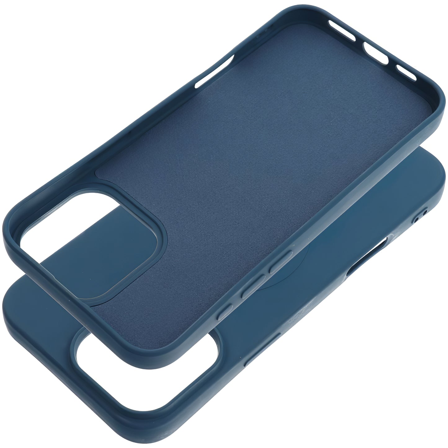 MagSafe ovitek za Apple iPhone 16 Pro Max, OEM, Silicone Mag (velika luknja), modra