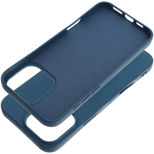 MagSafe ovitek za Apple iPhone 16 Pro Max, OEM, Silicone Mag (velika luknja), modra