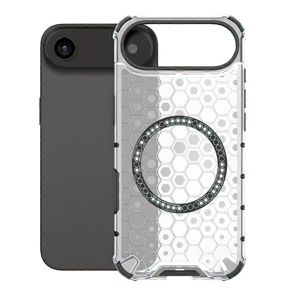 Ovitek MagSafe za Apple iPhone 17 Air, Techsuit, HoneyComb Shield, Bela