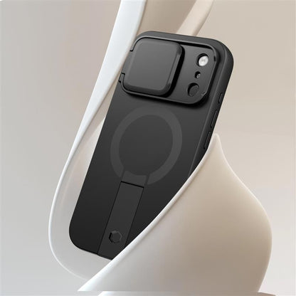 Ovitek MagSafe za Apple iPhone 17 Pro, Tech-Protect, Kevlar Aura, Črn