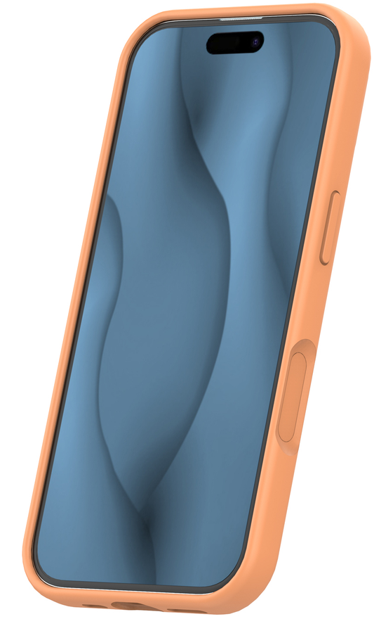 MagSafe ovitek za Apple iPhone 17, OEM, Silicone Thin, Oranžen