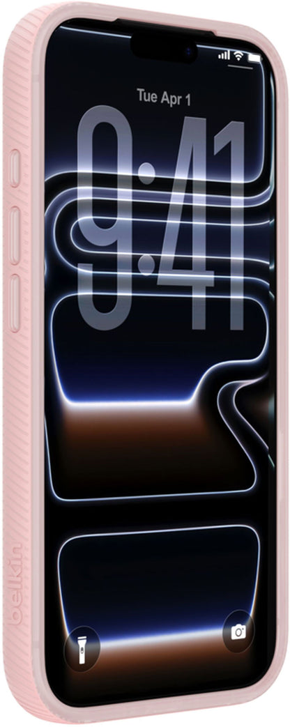 MagSafe ovitek za Apple iPhone 17 Pro Max, Belkin, SheerForce Grip, Roza MSA036hqPK