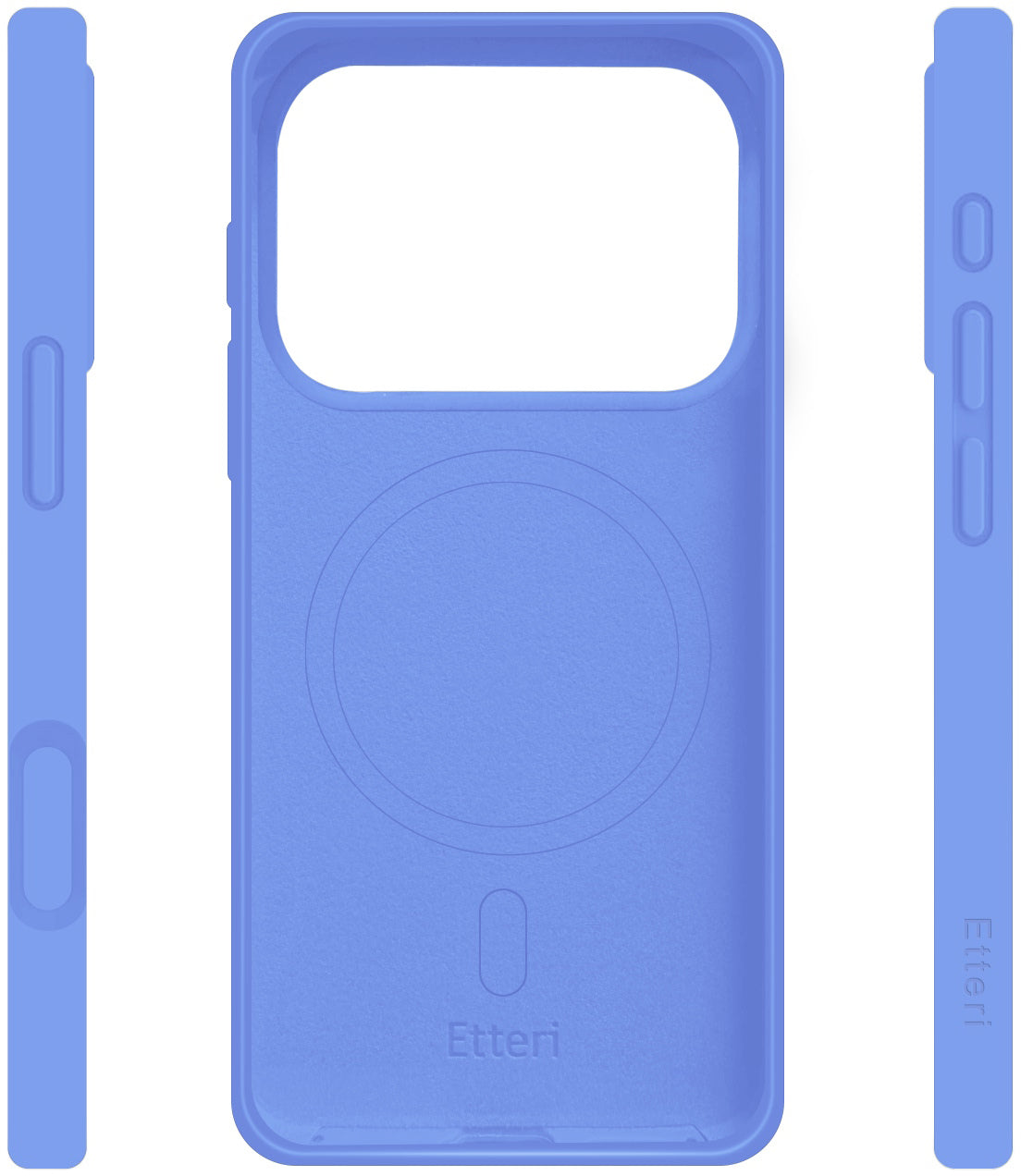 MagSafe ovitek za Apple iPhone 18 Pro Max / 17 Pro Max, Etteri, Silicone Mag, modra