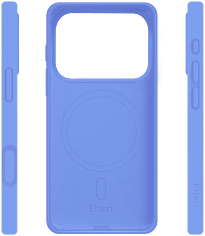 MagSafe ovitek za Apple iPhone 18 Pro Max / 17 Pro Max, Etteri, Silicone Mag, modra