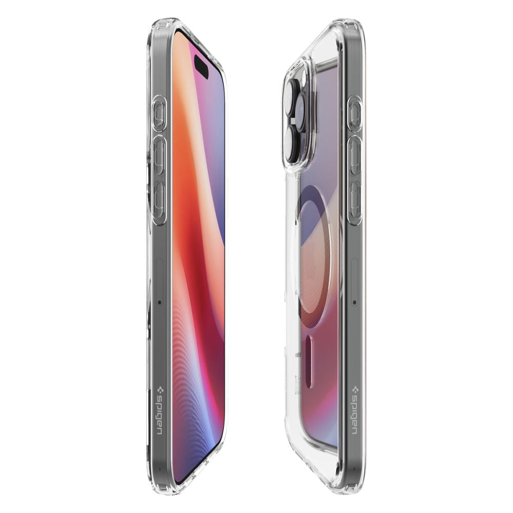 Ohišje MagSafe za Apple iPhone 16 Pro, Spigen, Ultra Hybrid, sivo ACS08131 